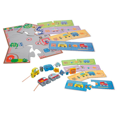 Развивающая игра Город Мои первые игры Baby Step 89804 1